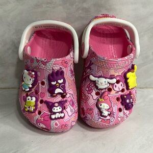 Pre-loved Hello Kitty Crocs - Size C5